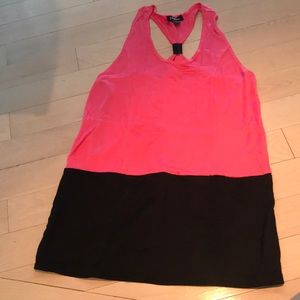 Black and Pink Bebe Dress Size L